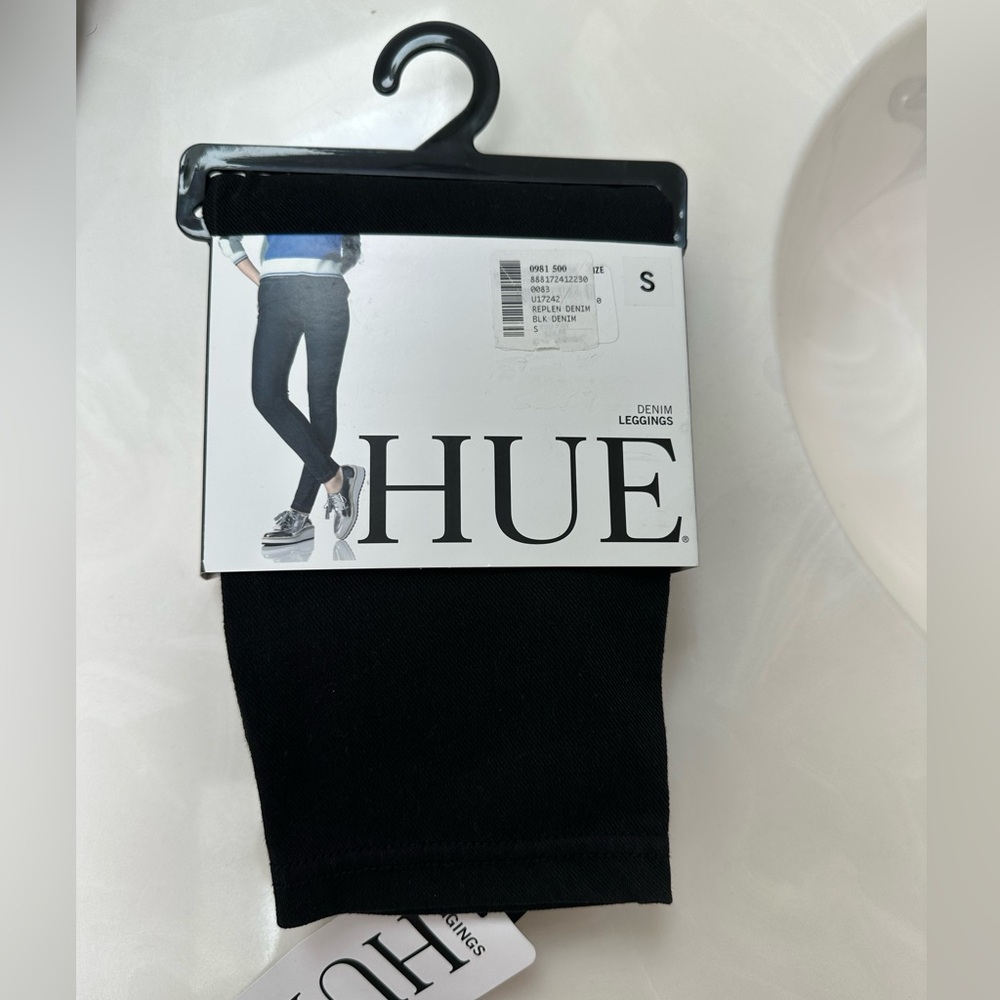 🔔HUE Classic Black Jeans Leggings
